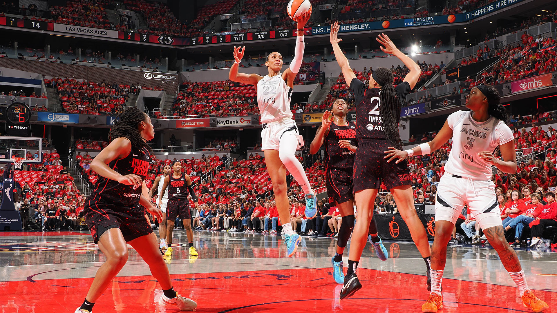 GALLERY: Aces vs Fever | Semifinals Game 4 (9/28/2025)